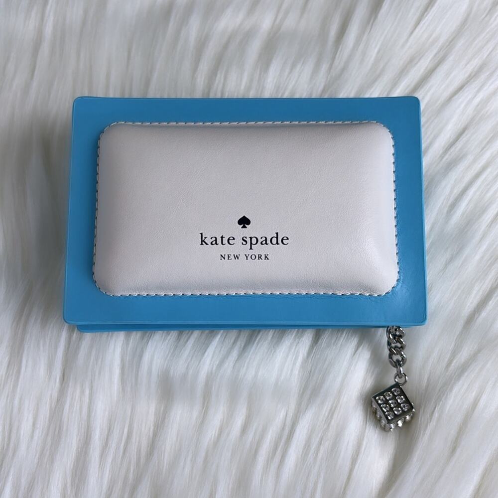 NWT Kate Spade Collectable Coffee Break 3D Sugar Packet Small Card Holder - Picture 2 of 4